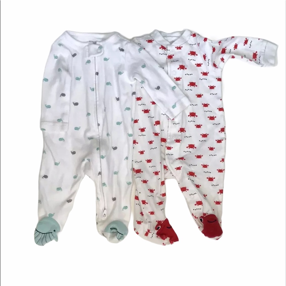 Baby Gender Neutral Just One You 0-3 Sleepers